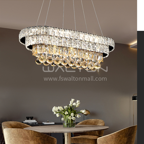 Crystal Dining Room Chandelier Simple Modern Creative Personality Atmosphere Led Lamps Lg D545 Crystal Dining Room Chandelier Simple, Simple Modern Dining Chandelier